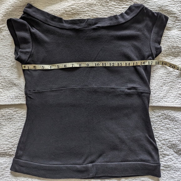 Rollie Beautyfield Boat Neck Top 🖤 USED CONDITION - Picture 4 of 7